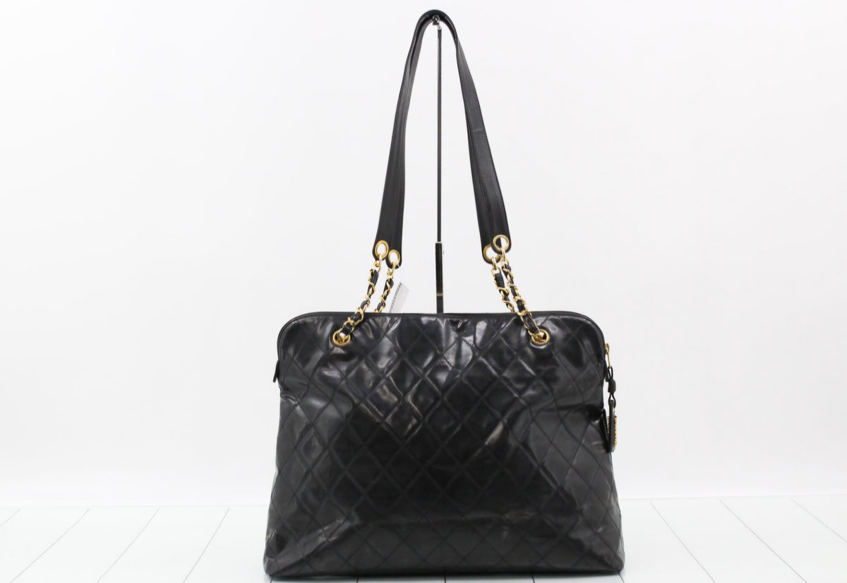 Vintage Chanel Quilted Pocket Tote Bag, Karl Lagerfeld era Pre- owned