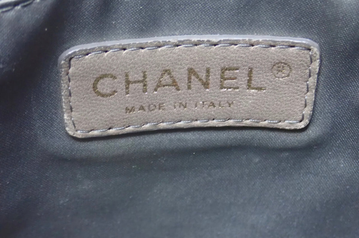 Pre-Owned Chanel Quilted Jersey Flap Bag