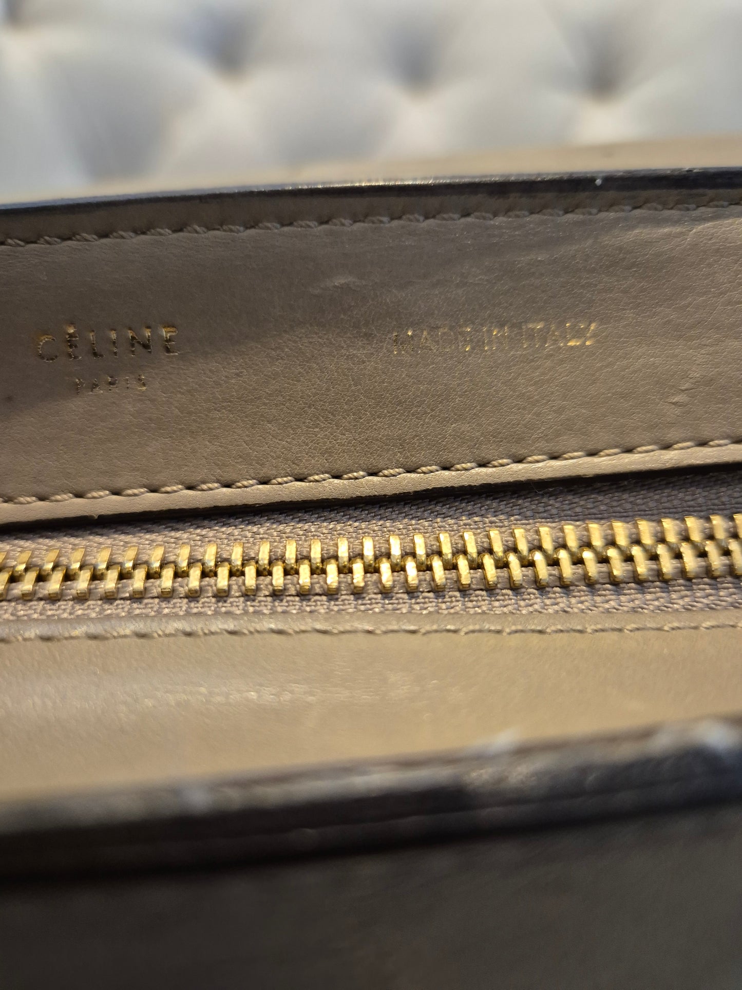 Céline Trapeze Satchel – Limited edition Python Handle and Strap