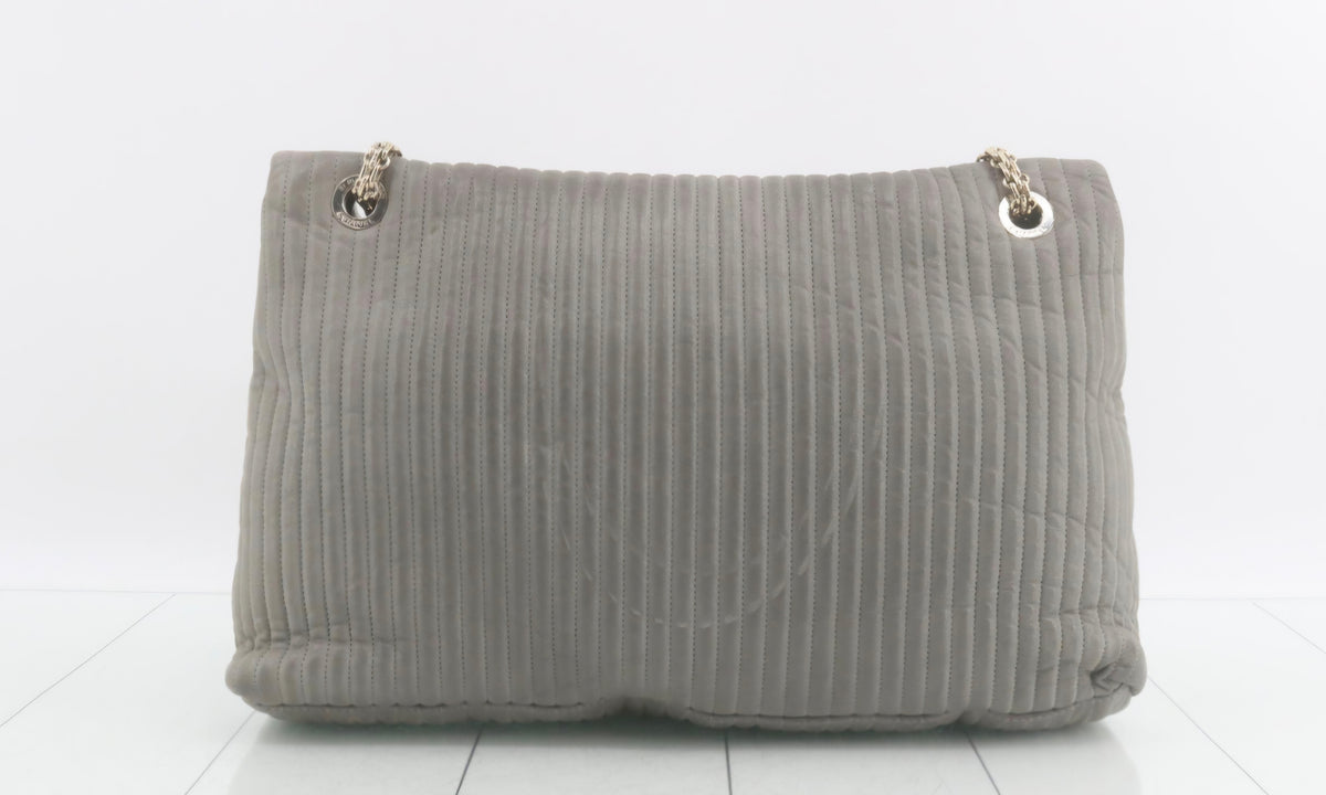 Pre-Owned Chanel Quilted Jersey Flap Bag
