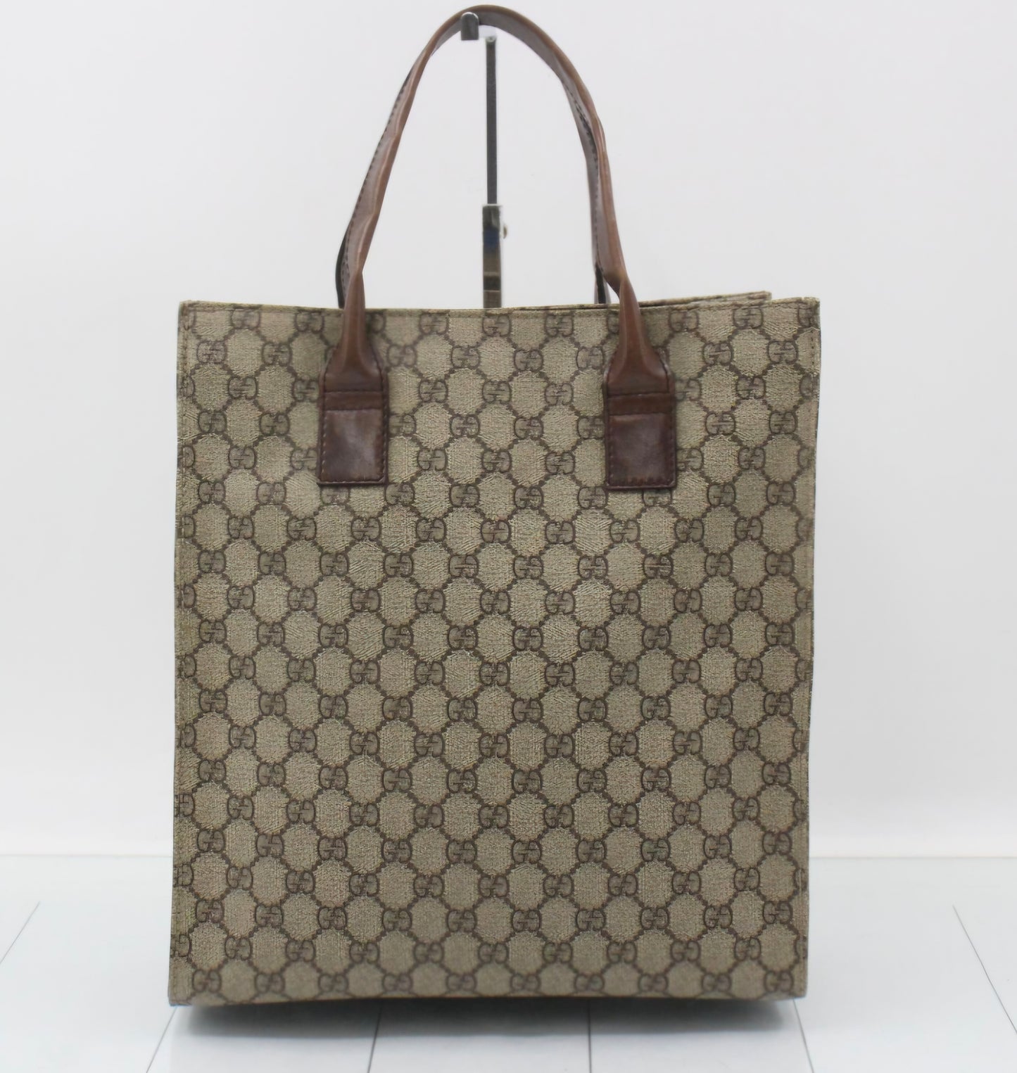 Gucci GG Supreme Canvas Vertical Tote Bag