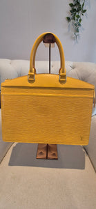 Louis Vuitton Riviera Yellow Epi Leather Top Handle