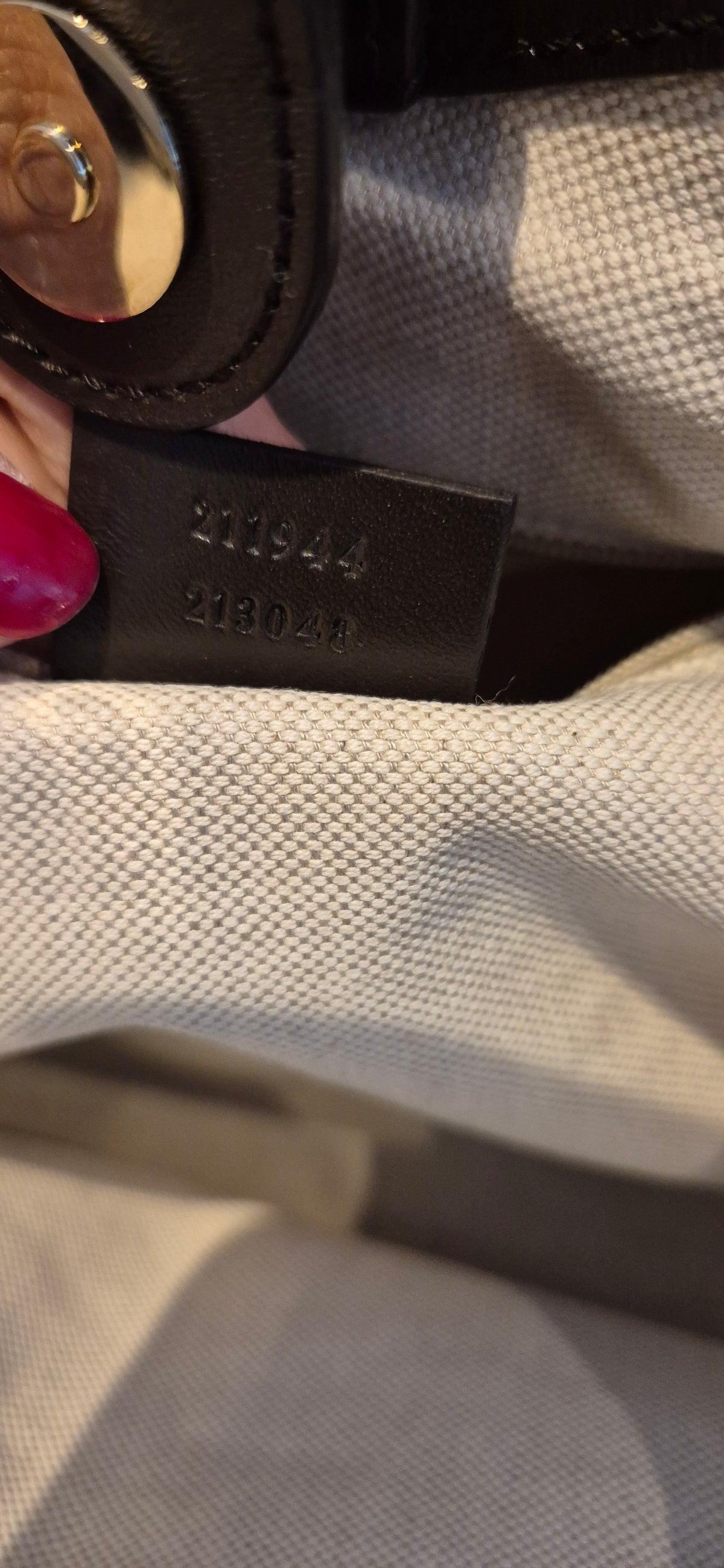 Gucci Sukey Medium GG Monogram Canvas Tote Bag – Dark Brown Trim Excellent Condition