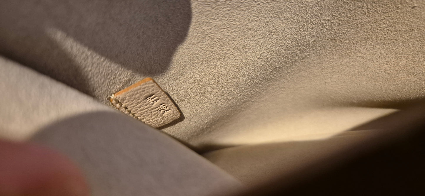 Givenchy Shark Top Handle/Satchel Medium Beige Pebbled Leather Women's Handbag