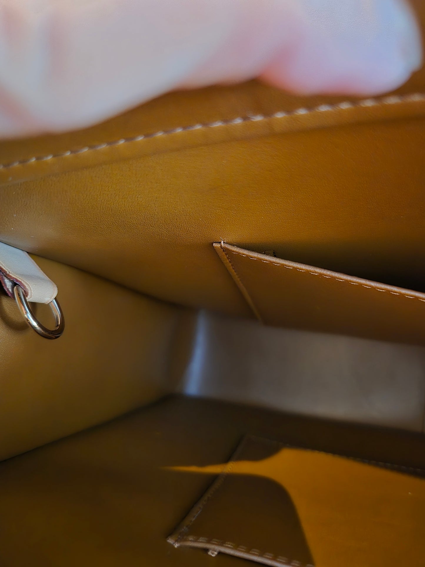 Louis Vuitton Monogram Vernis Columbus Copper Zip Tote Luxury Designer Zip Bag