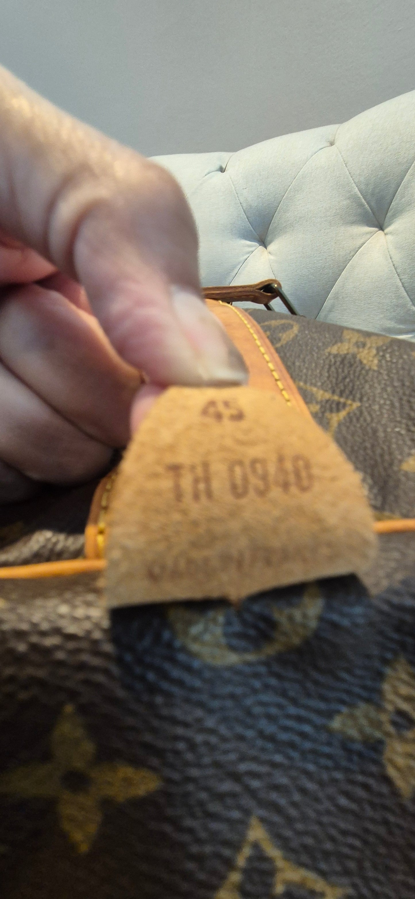 Louis Vuitton Sac Souple 45 Duffle Bag, Brown Canvas Leather Monogram