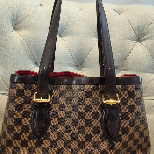 Louis Vuitton Damier Ebene Hampstead MM Tote Bag