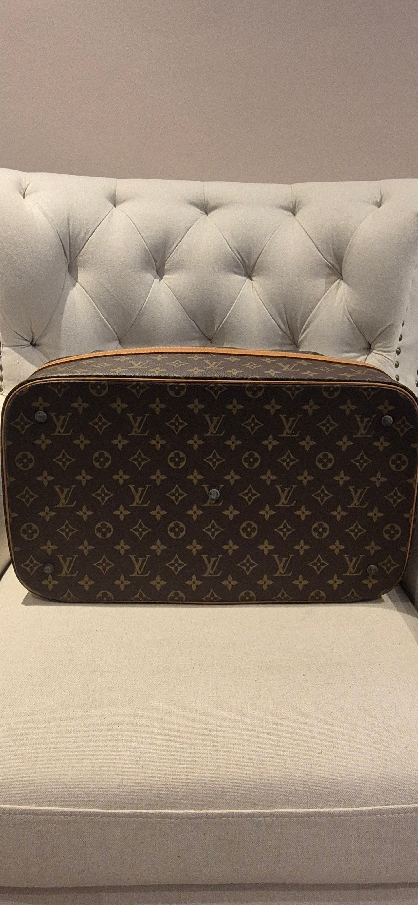 Louis Vuitton Sac De Sport Travel Weekender Bag