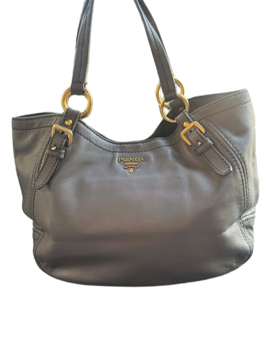 Prada Vitello Daino Calf Leather Tote Bag