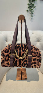 Dolce & Gabbana Pony-Style Calfskin Handbag with Gold hardware