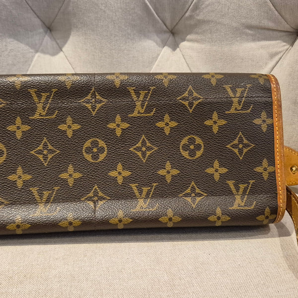 Louis Vuitton Poppim Court Monogram Shoulder Cross Body Bag