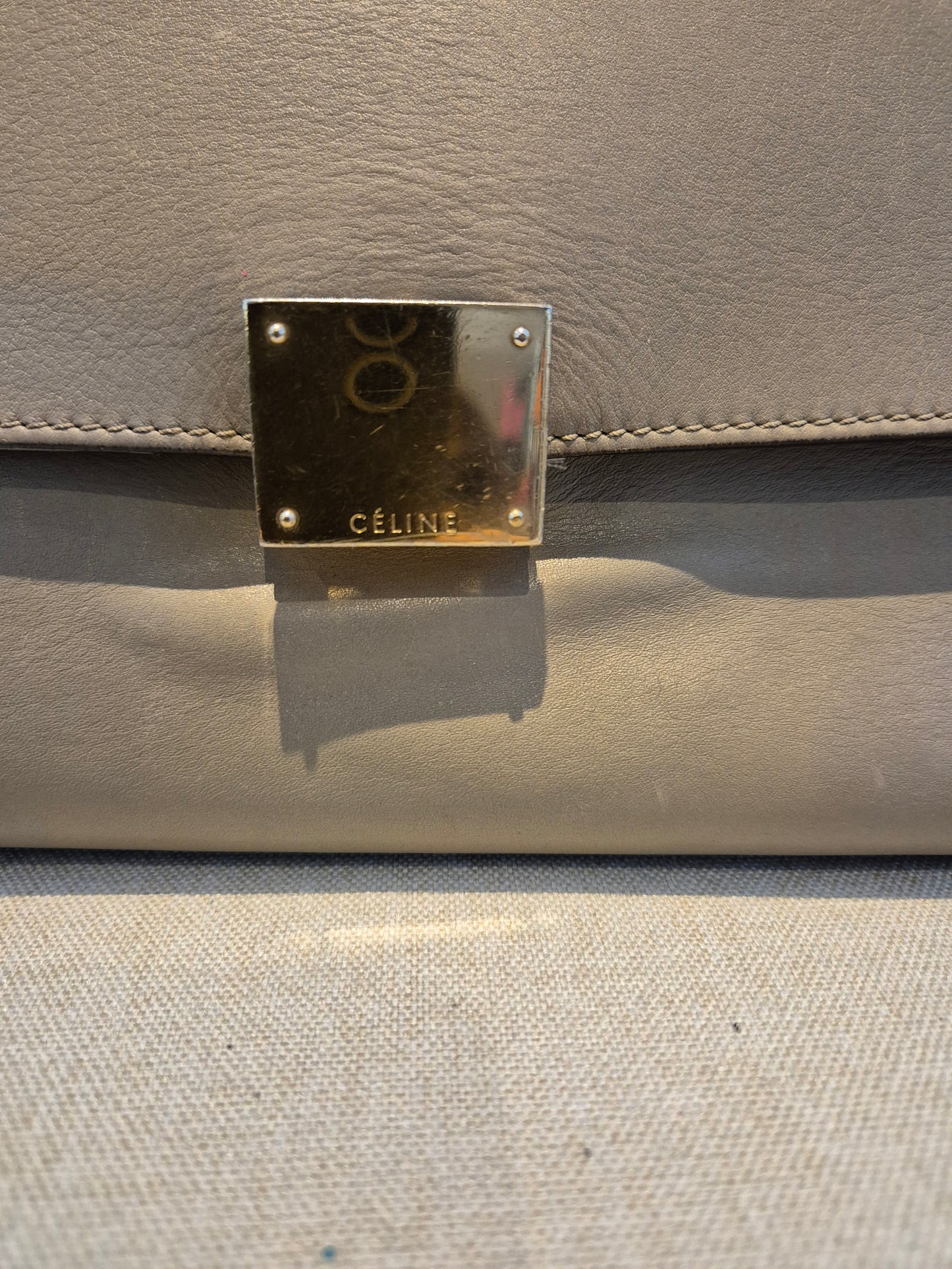 Céline Trapeze Satchel – Limited edition Python Handle and Strap