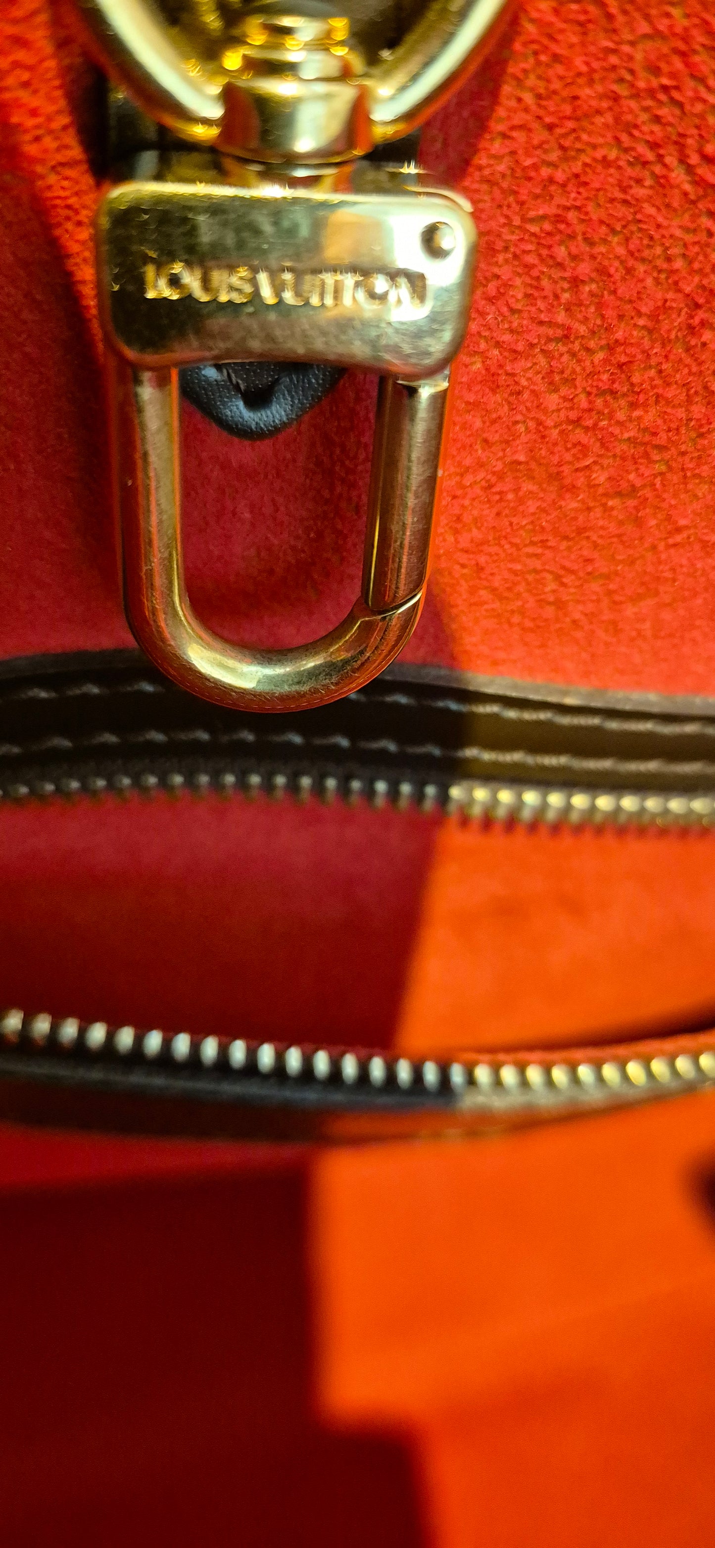 Louis Vuitton Damier Ebene Hampstead MM Tote Bag