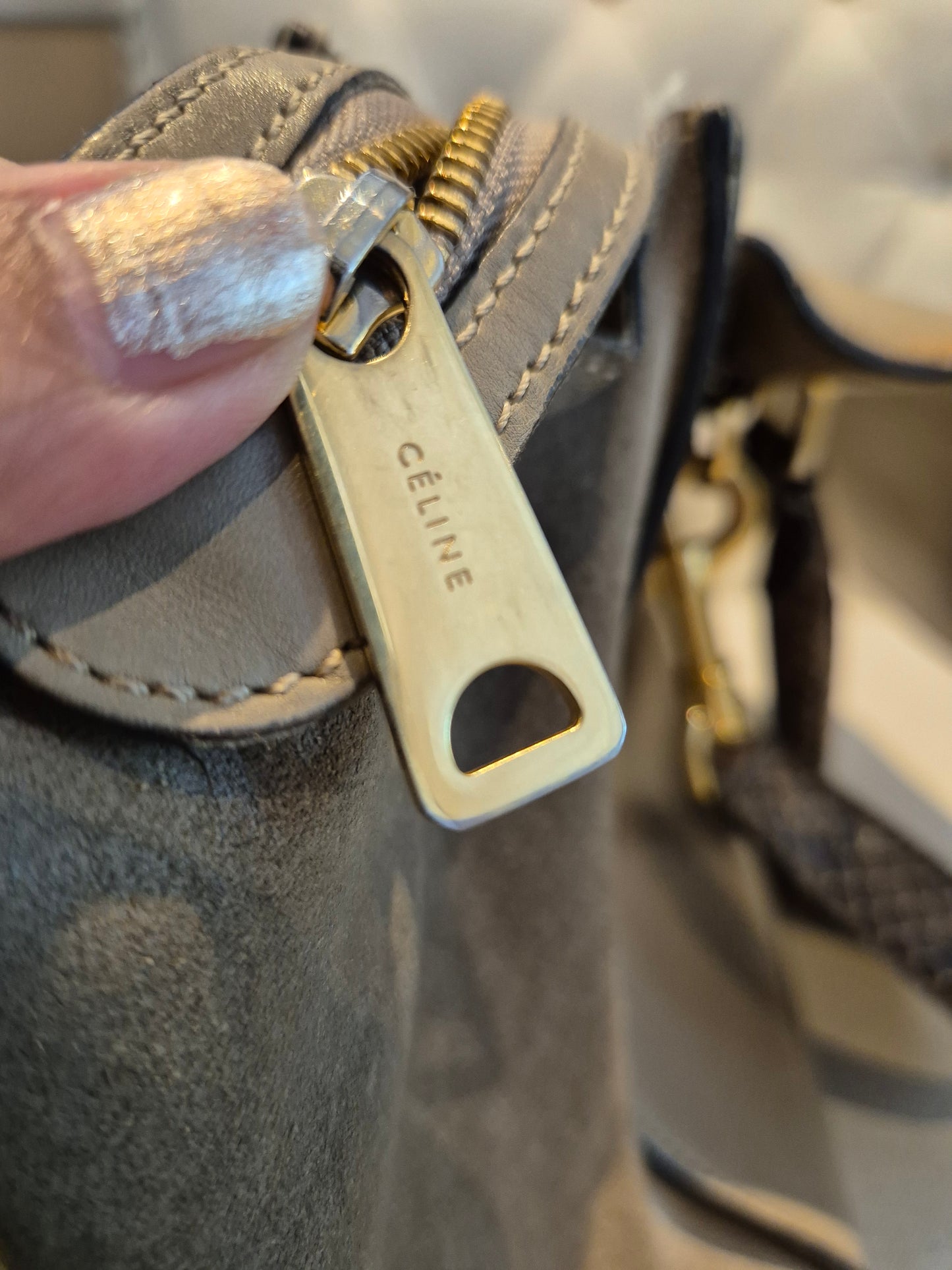 Céline Trapeze Satchel – Limited edition Python Handle and Strap