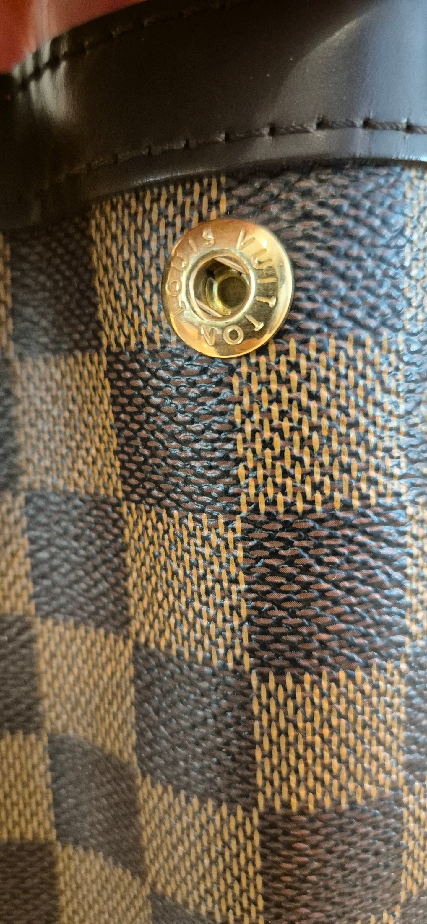 Louis Vuitton Damier Ebene Hampstead MM Tote Bag