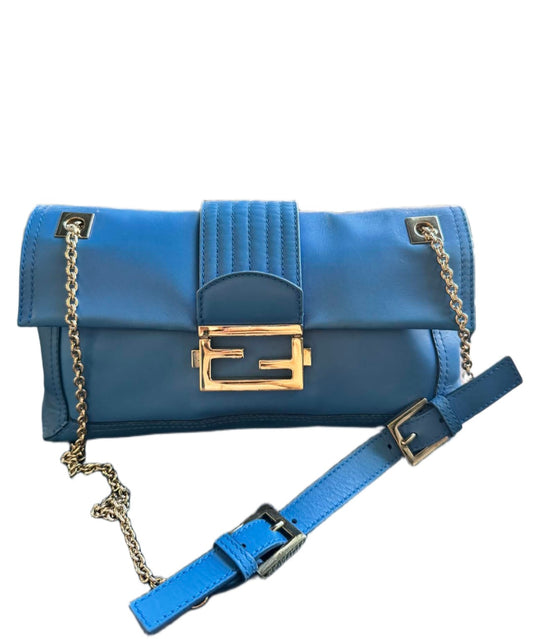 Fendi Baguette Chain Midi Shoulder/Sling Bag