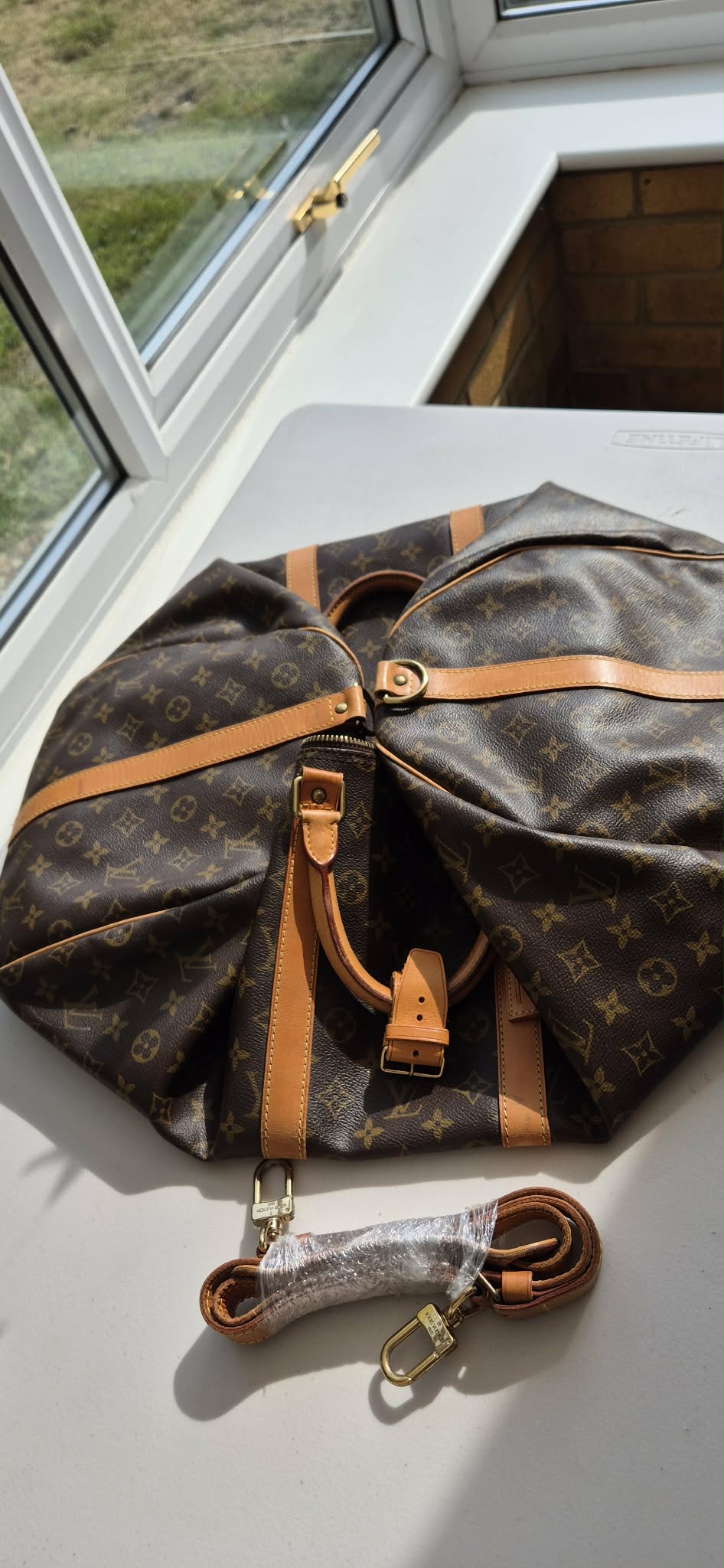 Louis Vuitton Keepall Bandoulier with original Strap size 55
