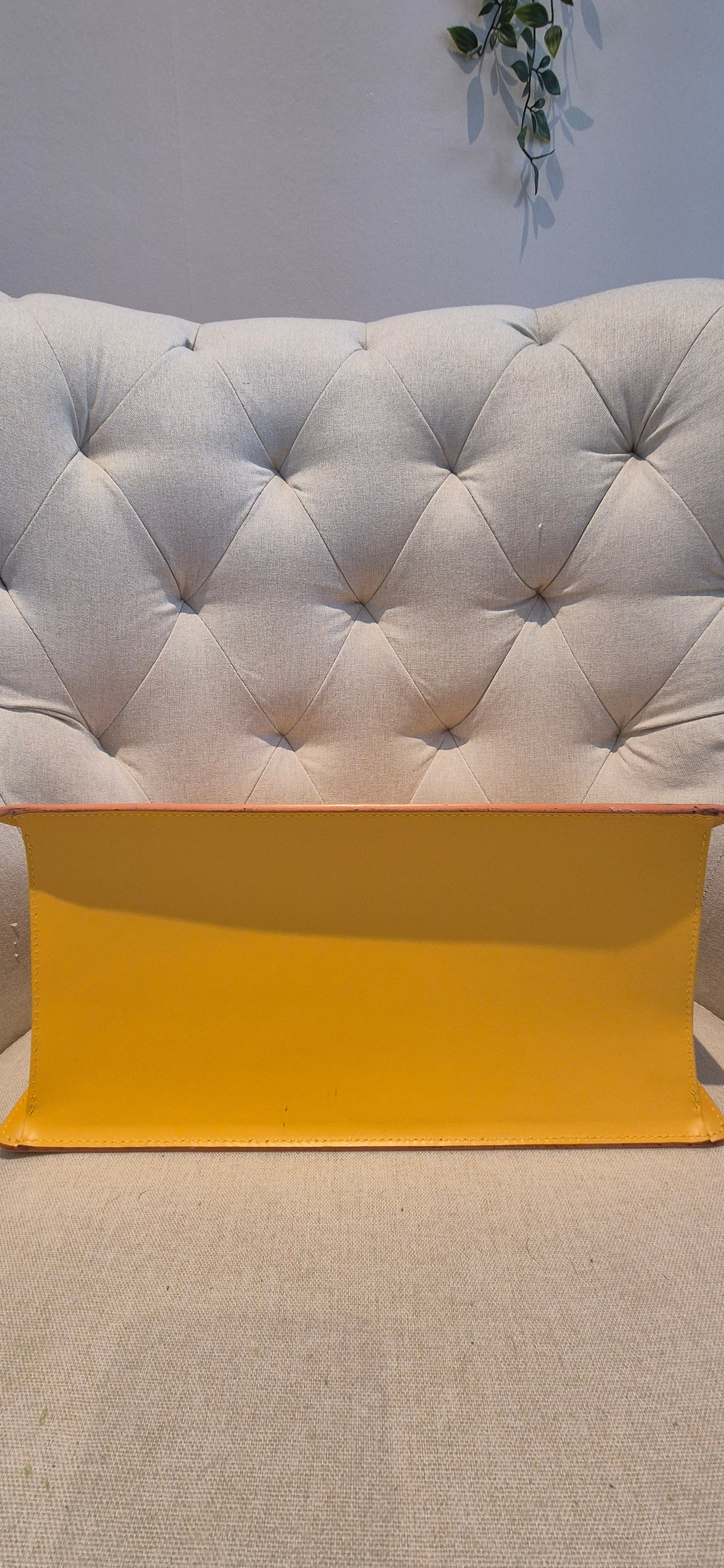 Louis Vuitton Riviera Yellow Epi Leather Top Handle