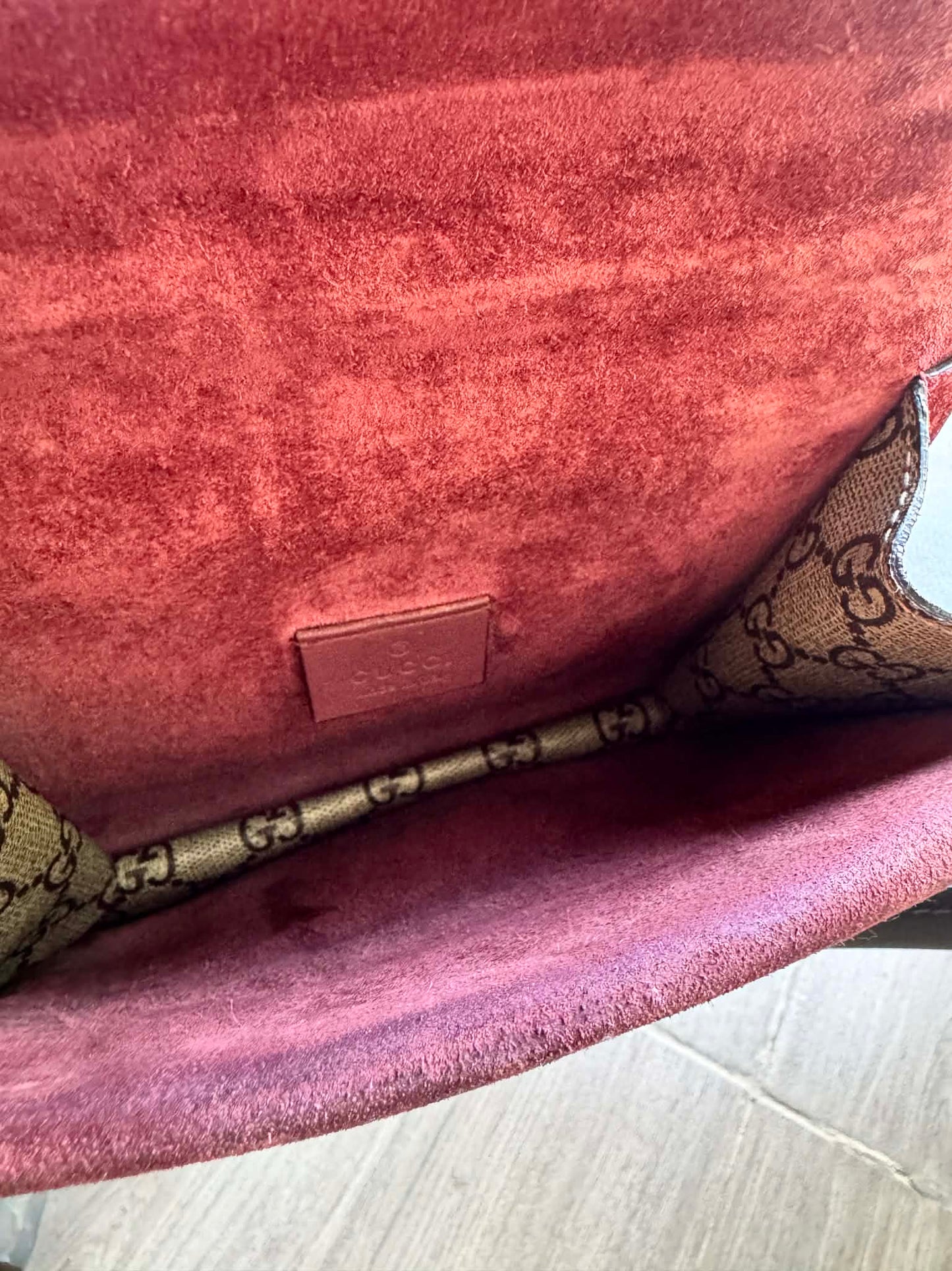 GUCCI Mini Dionysus GG Blooms Bag