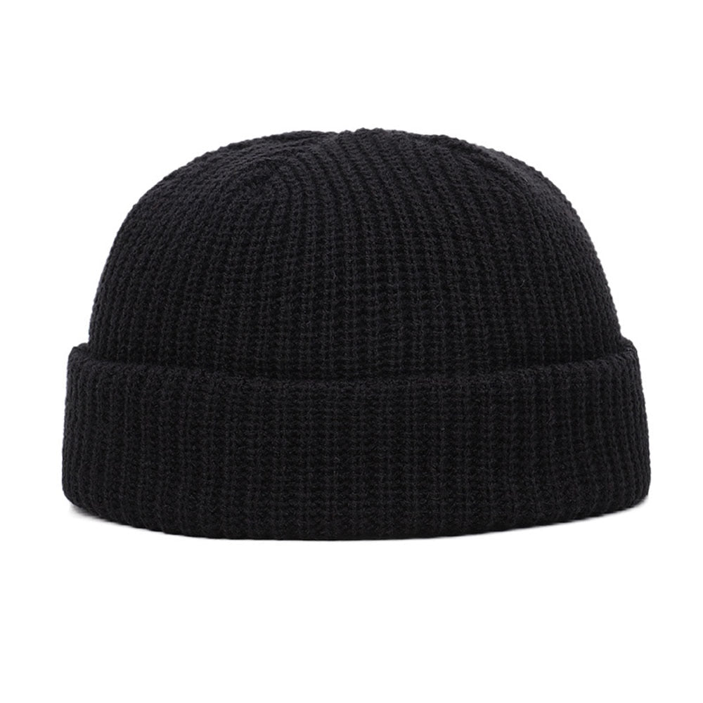 Winter Warm Beanies Casual Short Thread Hip Hop Hat Adult Men  Female Wool Knitted Skull Cap Elastic  Unisex