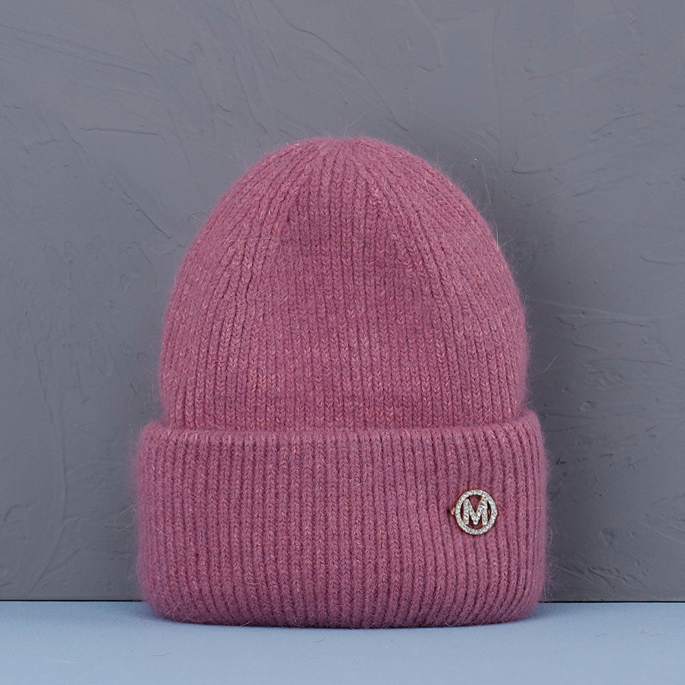 Hot Selling Winter Hat Real Rabbit Fur Winter Hats For Women Fashion Warm Beanie Hats Women Solid Adult Cover Head Cap