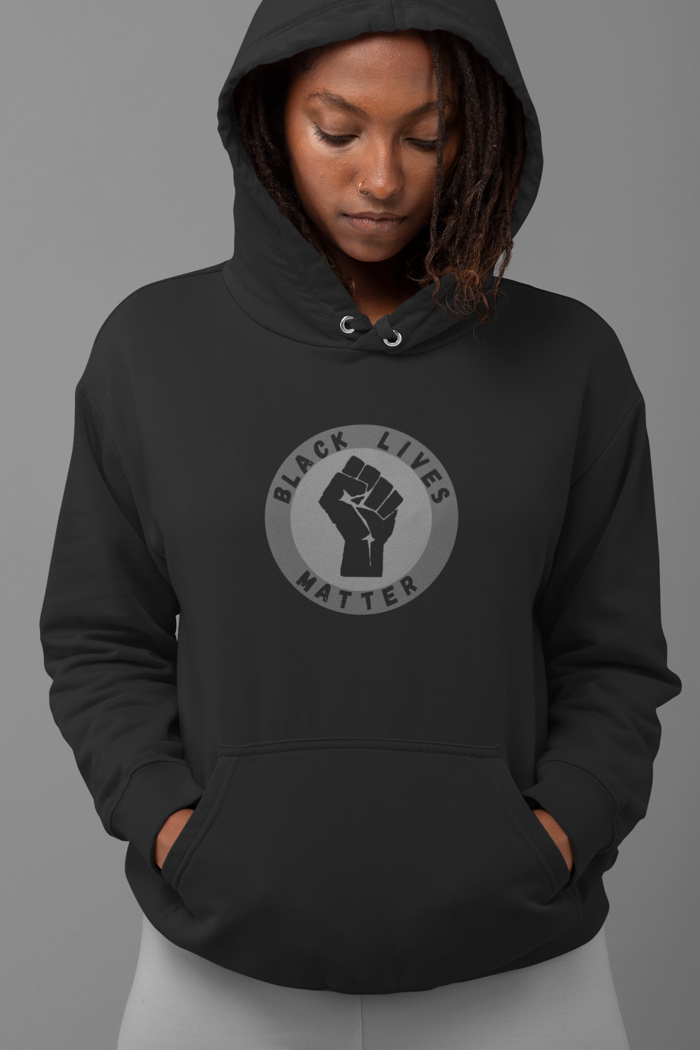 Black lives matter women hoodie