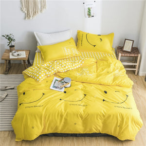 Nordic Simple Bedding Set Adult Duvet Cover Sets Bedclothes Bed Linen Sheet Single Double Queen King size Qulit Covers 240/220