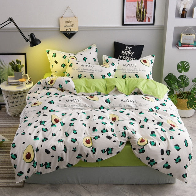 Nordic Simple Bedding Set Adult Duvet Cover Sets Bedclothes Bed Linen Sheet Single Double Queen King size Qulit Covers 240/220