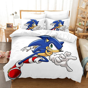 3D Bedding Set 3D Print  Design Duvet Cover Sets King Queen Twin Size Dropshipping Boy gife Sonic *2