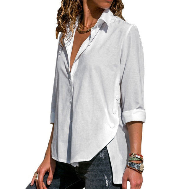 Women's Chiffon Long Sleeve Blouse