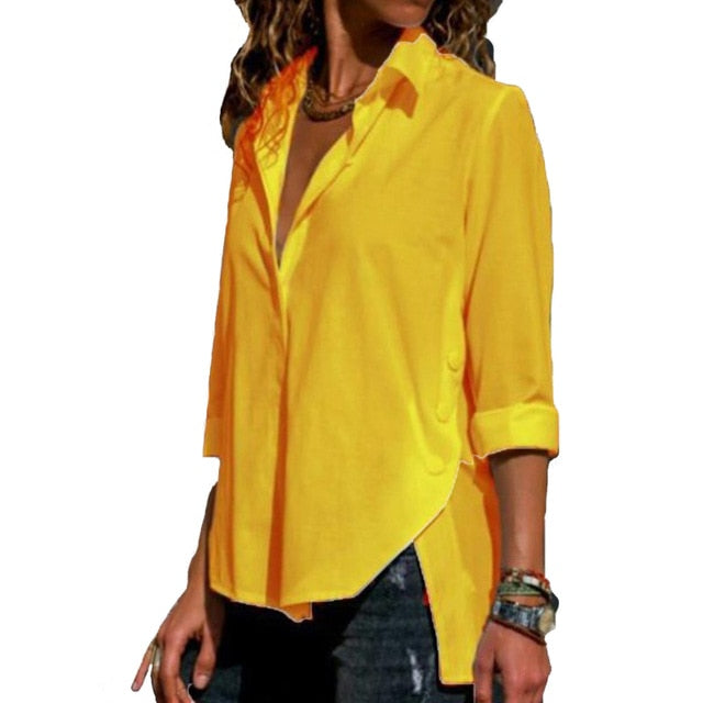 Women's Chiffon Long Sleeve Blouse