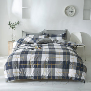 Fashion Simple Style home bedding sets bed linen duvet cover flat sheet Bedding Set Winter Full King Single Queen,bed set 2020