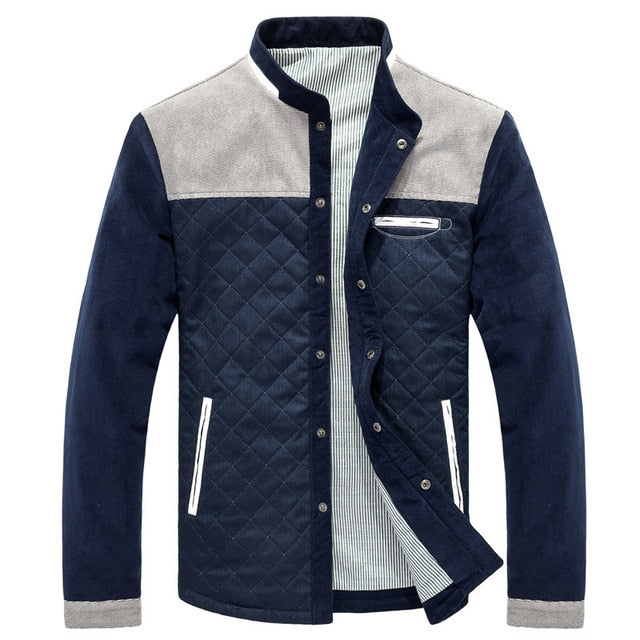 Spring Autumn Men's Jacket Baseball Uniform Slim Casual Coat Mens Brand Clothing Fashion Coats Male Outerwear SA507